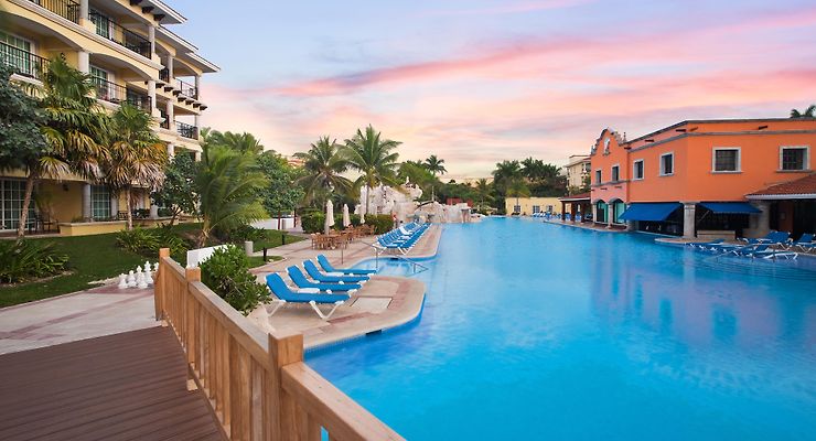 ᐉ HOTEL MARINA EL CID SPA u0026 BEACH RESORT ⋆⋆⋆⋆ ( PUERTO MORELOS, MEXICO )  REAL PHOTOS u0026 GREAT DEALS